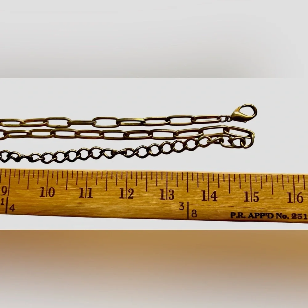 2 New! Two 2 Metal Chain Belts Silver Gold Link Belts
